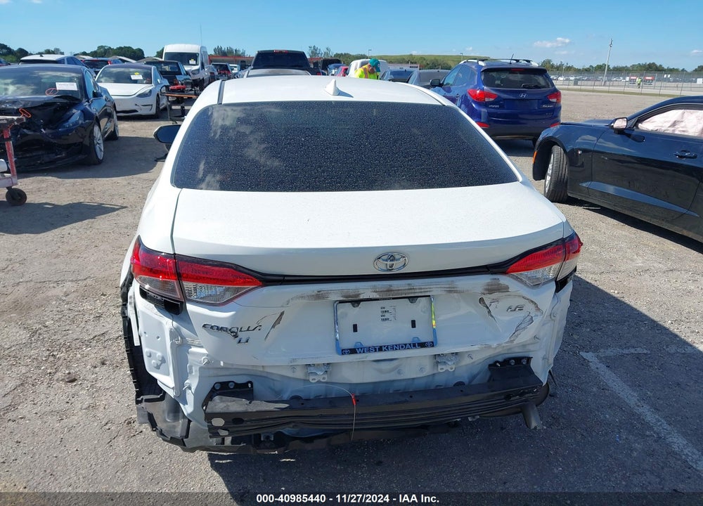 2020 TOYOTA COROLLA LE VIN: JTDEPRAE7LJ072960