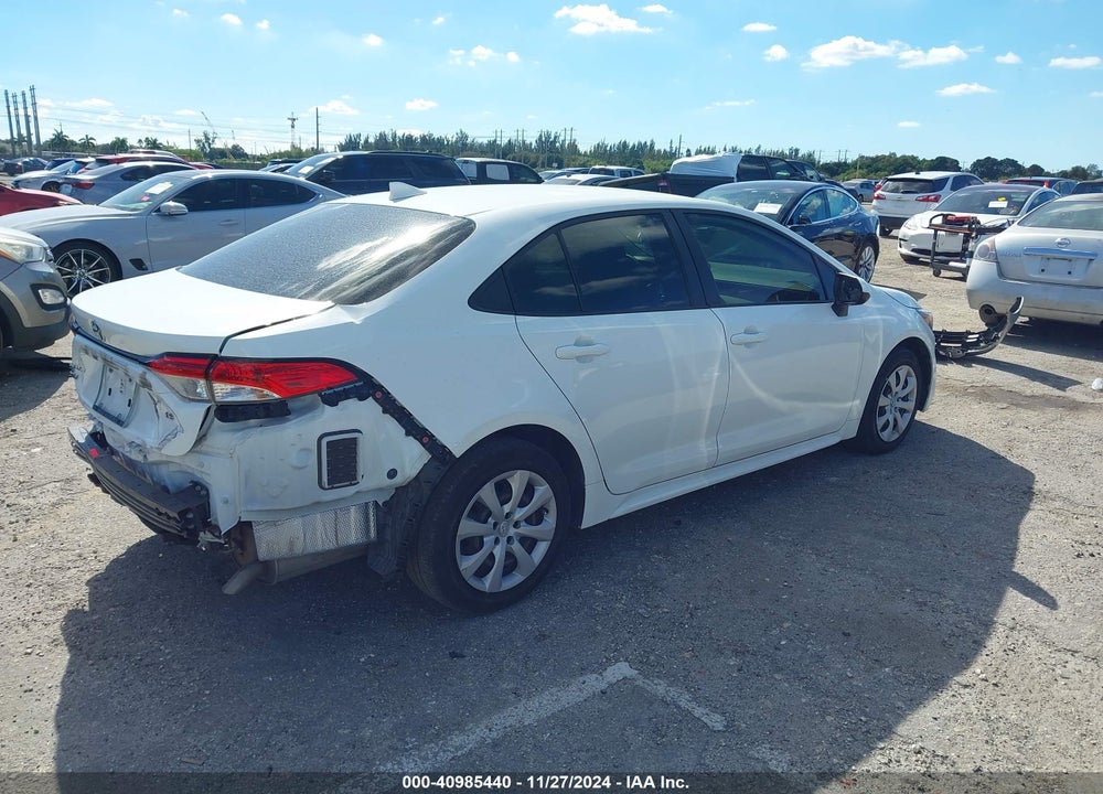 2020 TOYOTA COROLLA LE VIN: JTDEPRAE7LJ072960