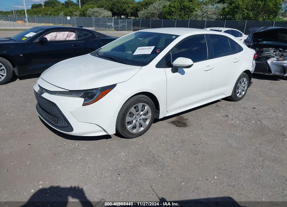 2020 TOYOTA COROLLA LE VIN: JTDEPRAE7LJ072960