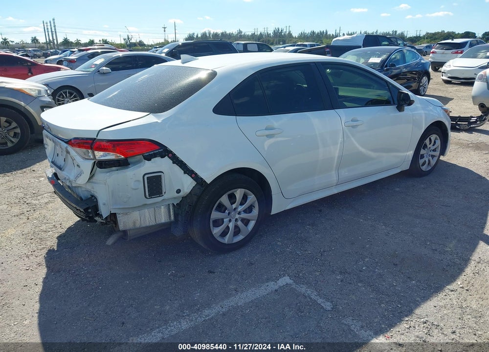 2020 TOYOTA COROLLA LE VIN: JTDEPRAE7LJ072960