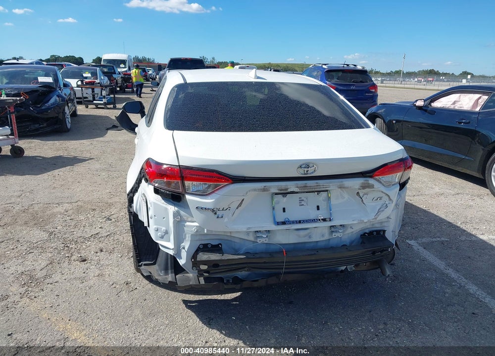 2020 TOYOTA COROLLA LE VIN: JTDEPRAE7LJ072960