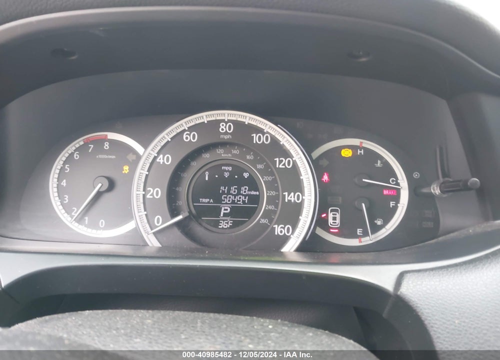 2013 HONDA ACCORD EX VIN: 1HGCR2F77DA025692