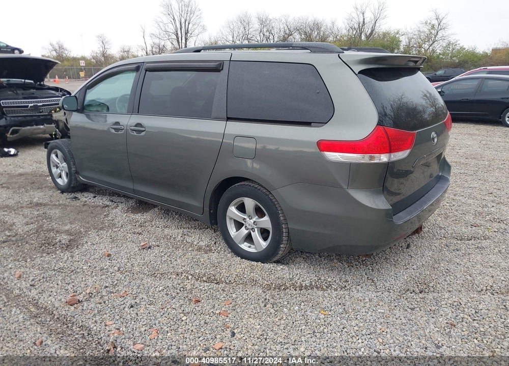 2011 TOYOTA SIENNA LE V6 VIN: 5TDKK3DC9BS059413