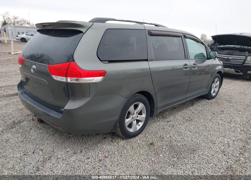 2011 TOYOTA SIENNA LE V6 VIN: 5TDKK3DC9BS059413