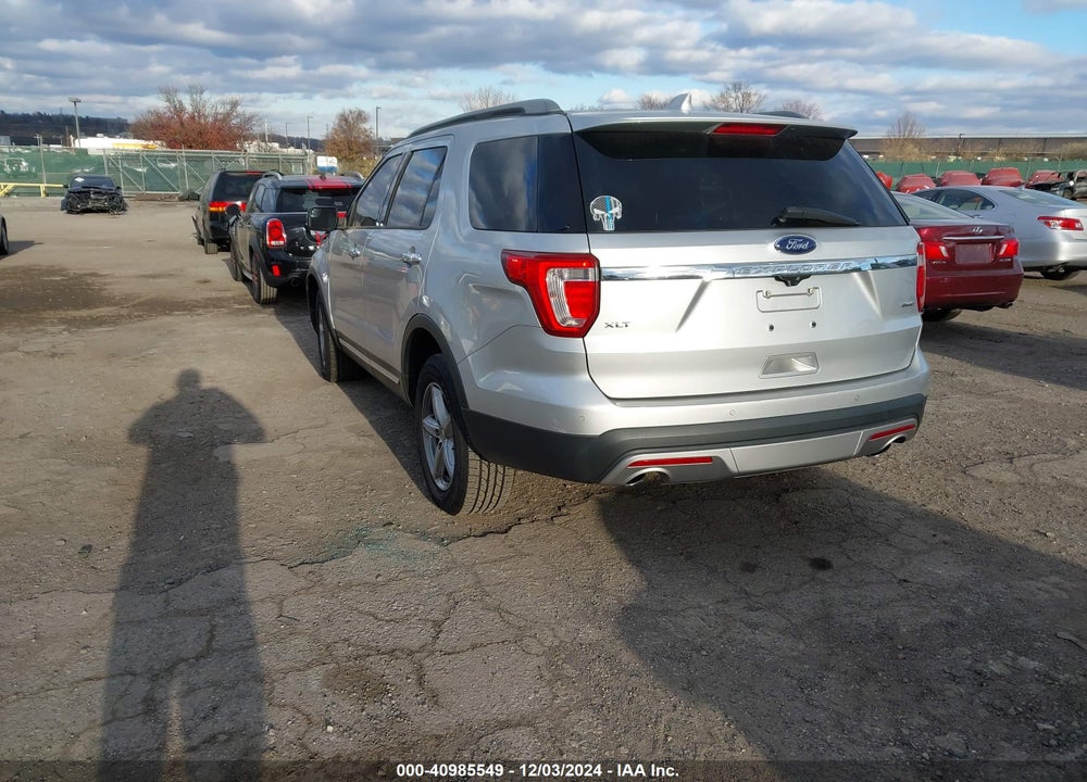 2017 FORD EXPLORER XLT VIN: 1FM5K8D8XHGA92389