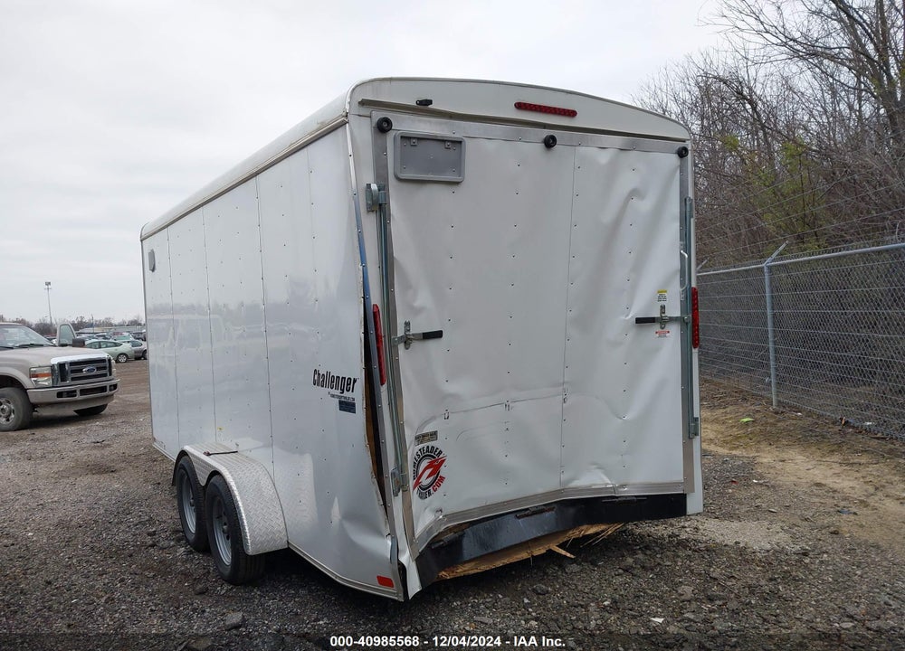 2022 HOMESTEADER 716CT ENCLOSED TRAILER VIN: 5HABE1622NN113455