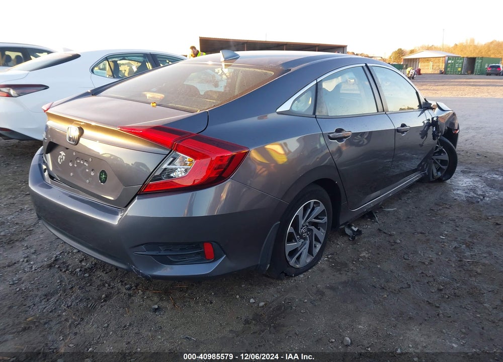 2018 HONDA CIVIC EX VIN: 2HGFC2F76JH533910