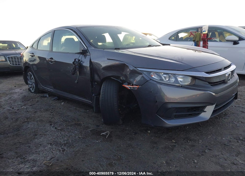 2018 HONDA CIVIC EX VIN: 2HGFC2F76JH533910