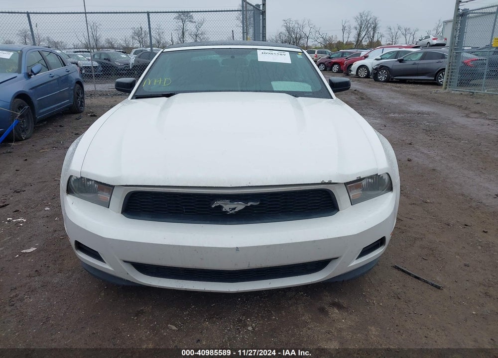 2012 FORD MUSTANG V6 VIN: 1ZVBP8EM7C5276453