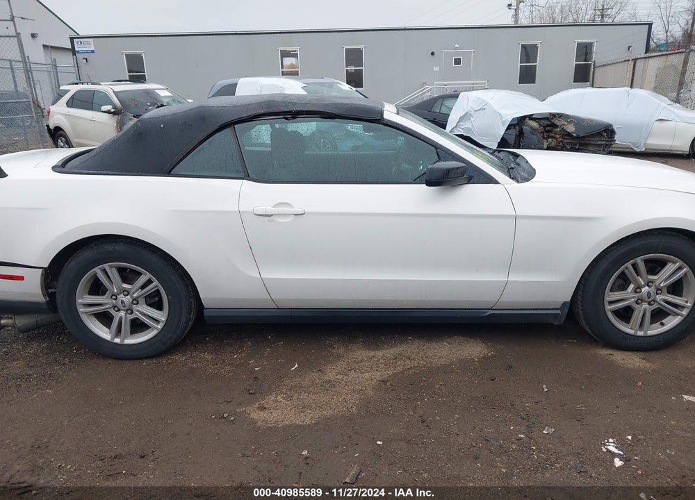 2012 FORD MUSTANG V6 VIN: 1ZVBP8EM7C5276453