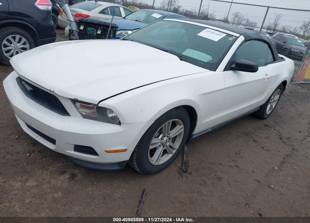 2012 FORD MUSTANG V6 VIN: 1ZVBP8EM7C5276453