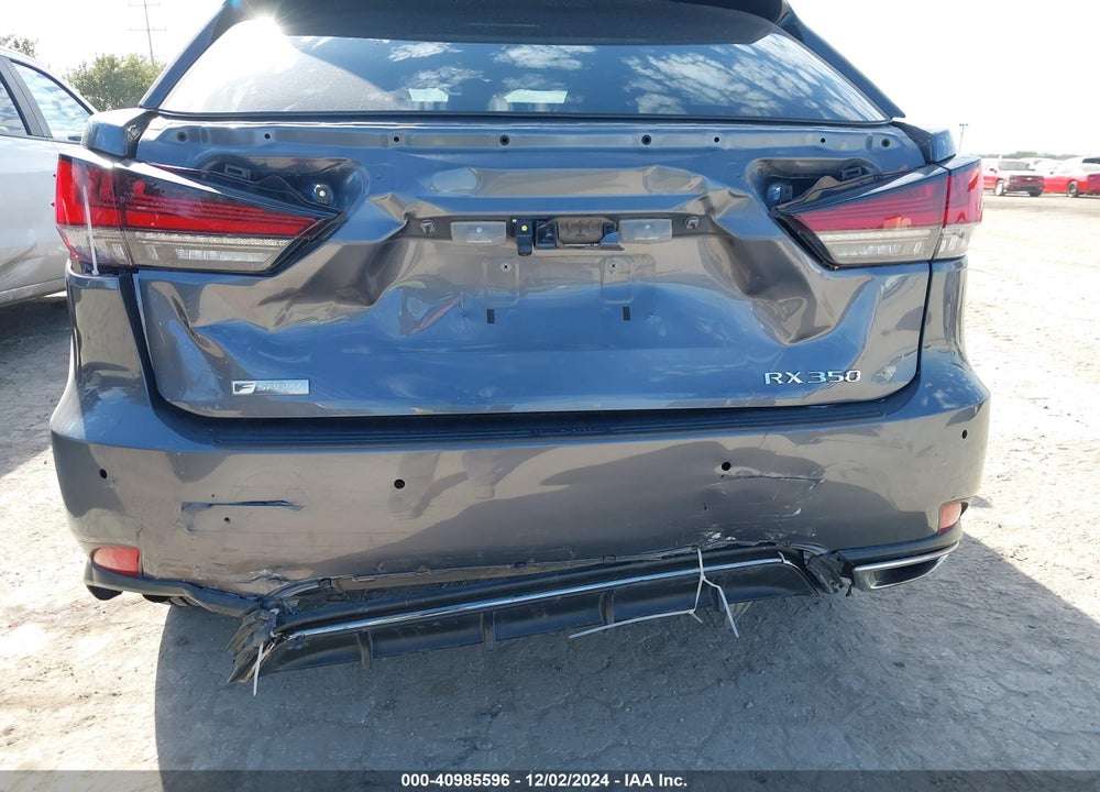 2021 LEXUS RX 350 F SPORT HANDLING VIN: 2T2YZMDAXMC263588