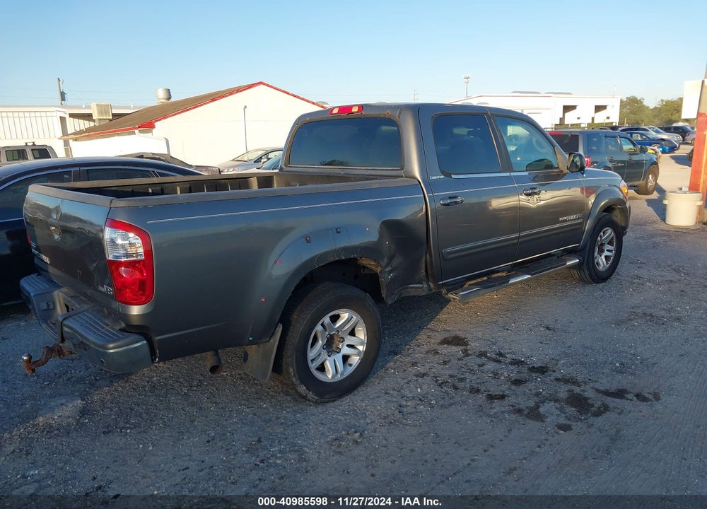 2006 TOYOTA TUNDRA LIMITED V8 VIN: 5TBET38156S499310