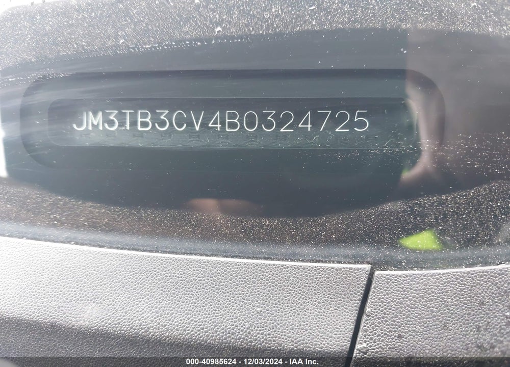 2011 MAZDA CX-9 TOURING VIN: JM3TB3CV4B0324725