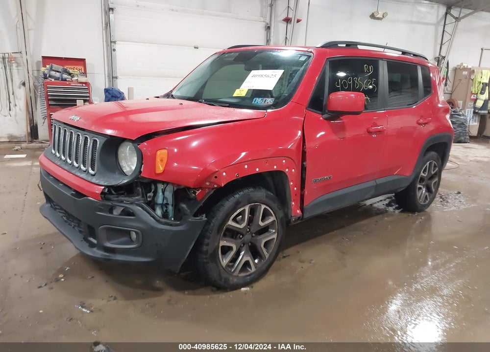 2015 JEEP RENEGADE LATITUDE VIN: ZACCJBBT5FPB77126