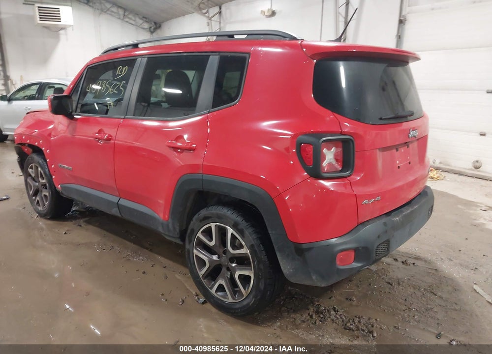 2015 JEEP RENEGADE LATITUDE VIN: ZACCJBBT5FPB77126