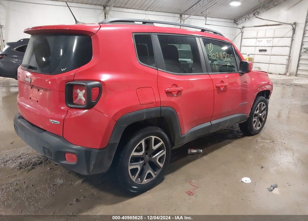 2015 JEEP RENEGADE LATITUDE VIN: ZACCJBBT5FPB77126