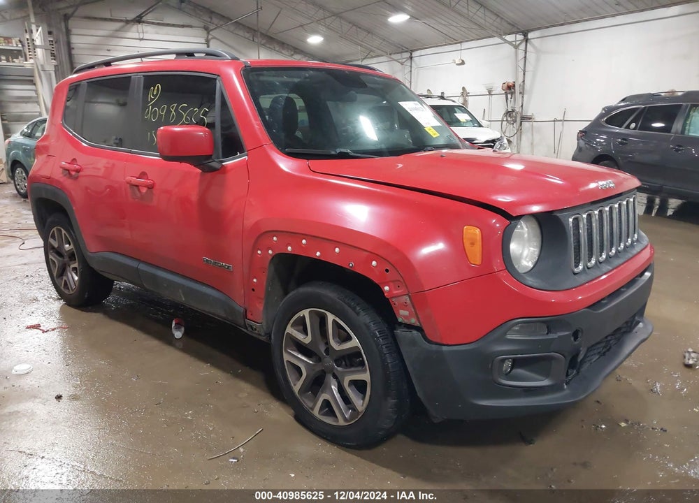 2015 JEEP RENEGADE LATITUDE VIN: ZACCJBBT5FPB77126