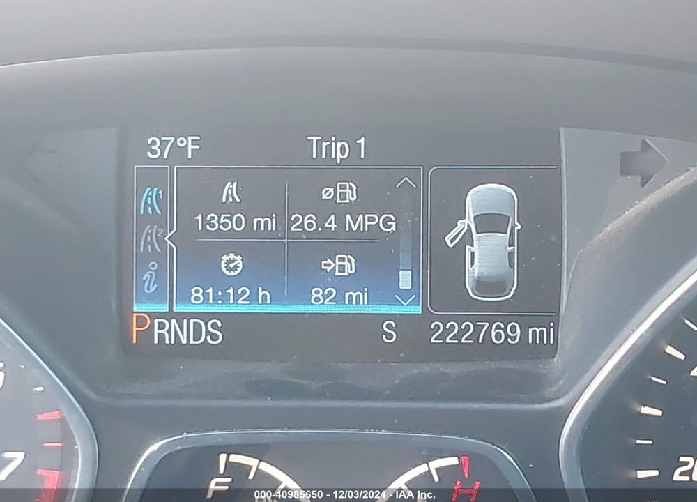 2014 FORD ESCAPE TITANIUM VIN: 1FMCU0J98EUB69077