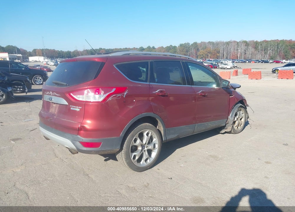 2014 FORD ESCAPE TITANIUM VIN: 1FMCU0J98EUB69077