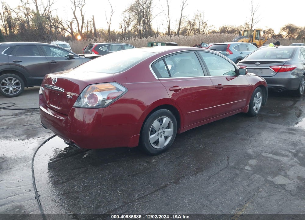 2008 NISSAN ALTIMA 2.5 S VIN: 1N4AL21E28N407775