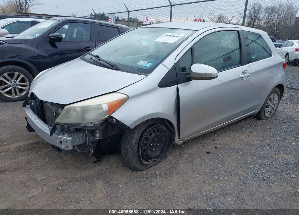 2012 TOYOTA YARIS L VIN: JTDJTUD36CD503343