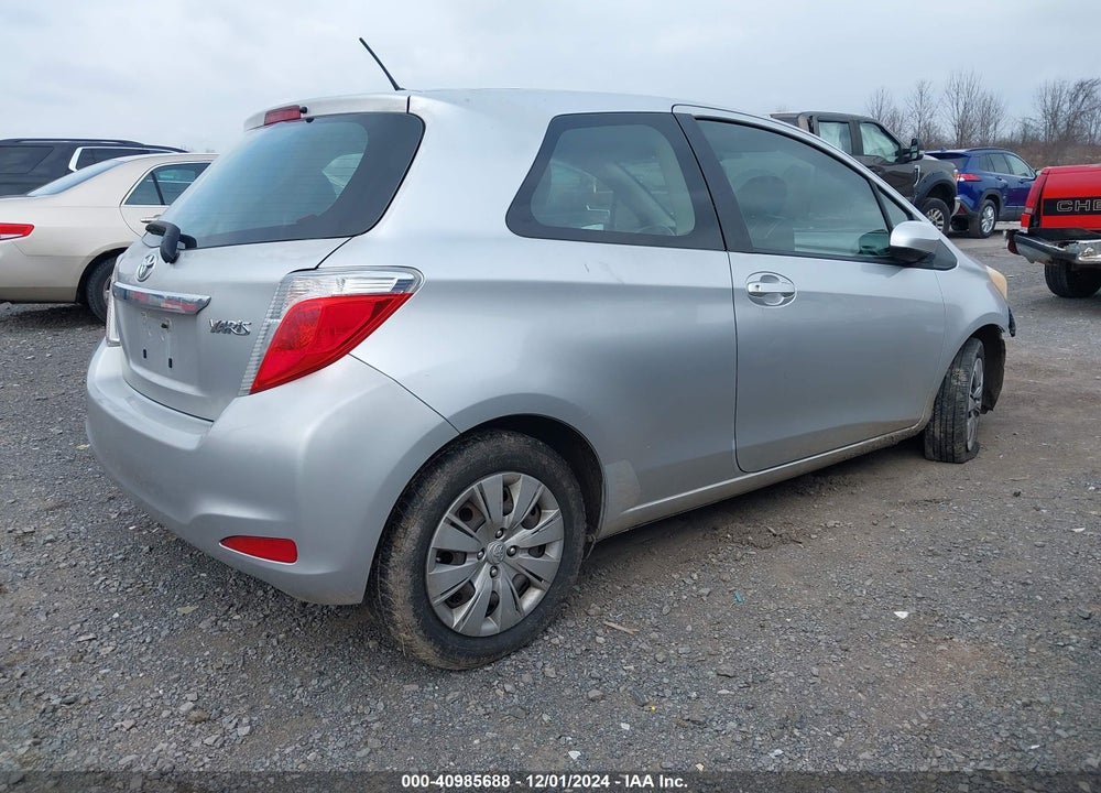 2012 TOYOTA YARIS L VIN: JTDJTUD36CD503343