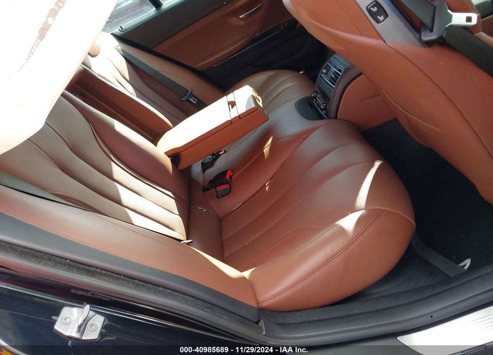 2015 BMW 650I GRAN COUPE VIN: WBA6B4C57FD761562