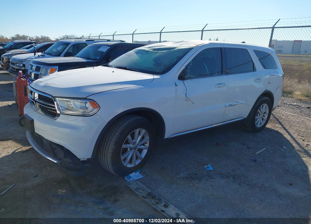 2015 DODGE DURANGO SXT VIN: 1C4RDHAGXFC689574