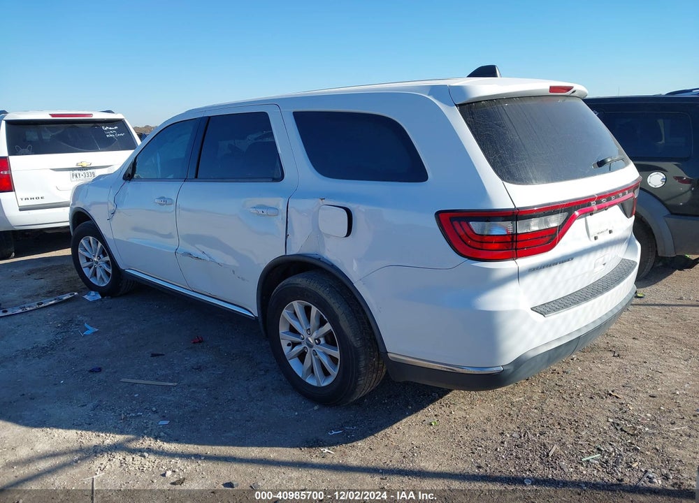 2015 DODGE DURANGO SXT VIN: 1C4RDHAGXFC689574