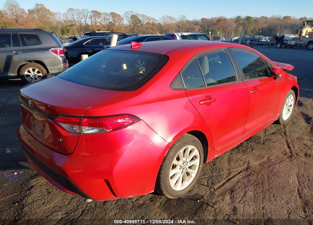 2020 TOYOTA COROLLA VIN: JTDHPRAE4LJ006847