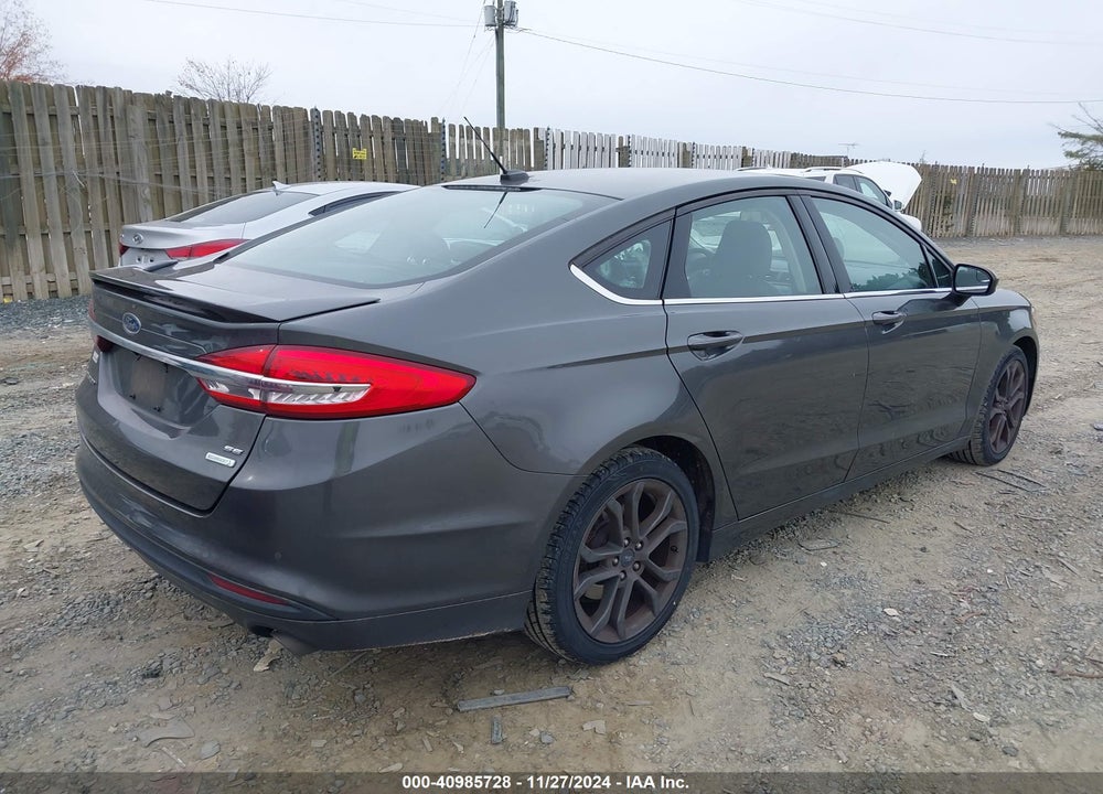 2018 FORD FUSION SE VIN: 3FA6P0HD5JR148858