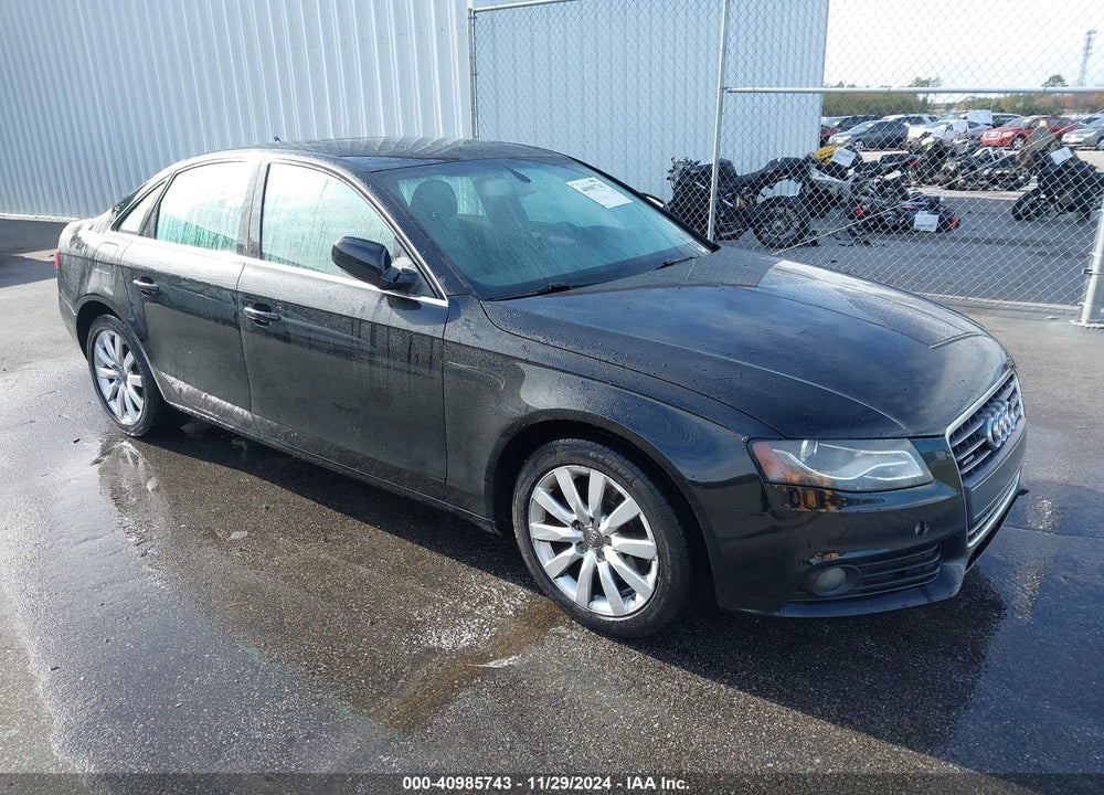 2011 AUDI A4 2.0T PREMIUM VIN: WAUFFAFL6BN007764