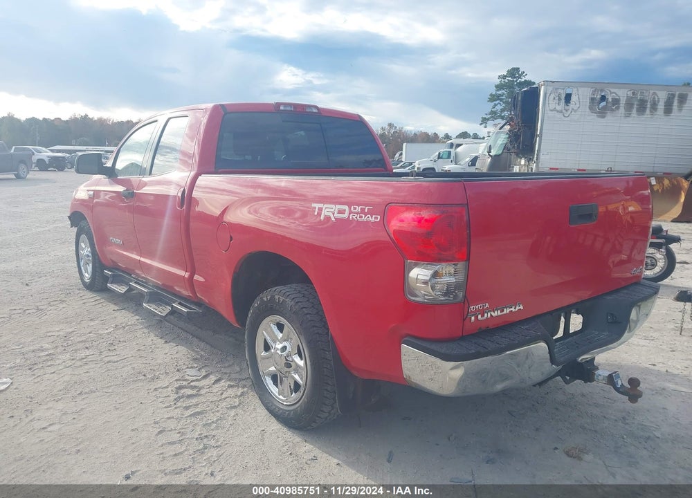 2008 TOYOTA TUNDRA BASE 5.7L V8 VIN: 5TBBV54128S496527