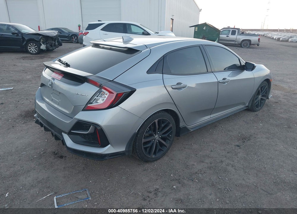 2021 HONDA CIVIC SPORT VIN: SHHFK7H40MU213993