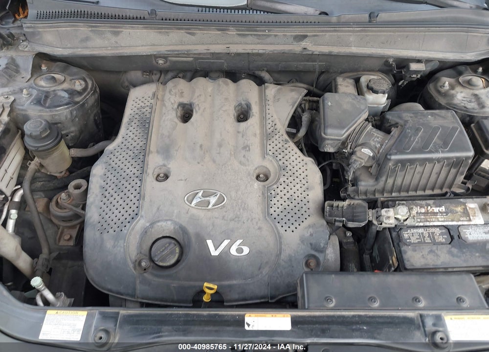 2007 HYUNDAI SANTA FE GLS VIN: KM8SG73D17U147289