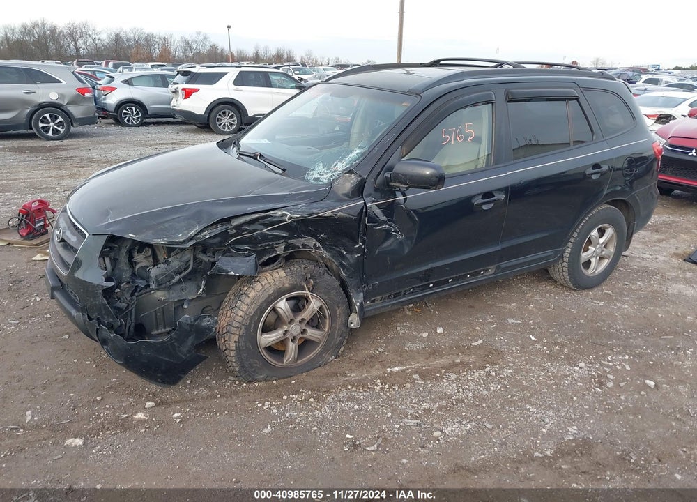 2007 HYUNDAI SANTA FE GLS VIN: KM8SG73D17U147289
