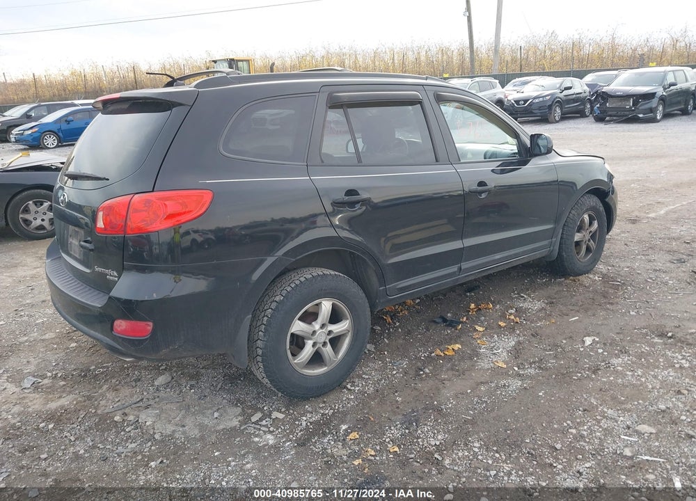 2007 HYUNDAI SANTA FE GLS VIN: KM8SG73D17U147289
