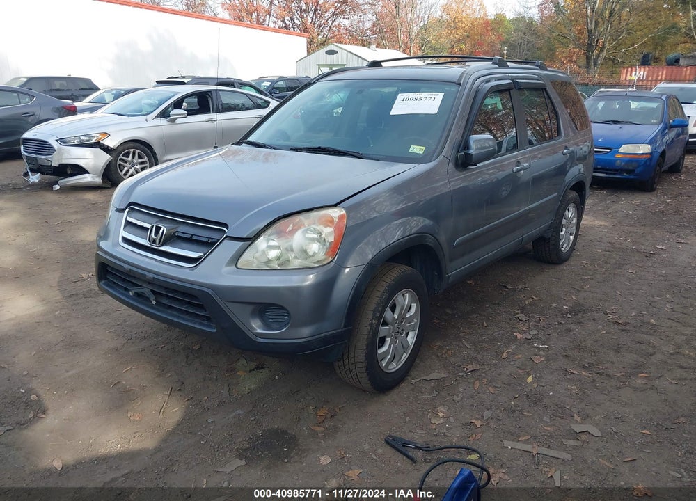 2006 HONDA CR-V SE VIN: SHSRD789X6U401579