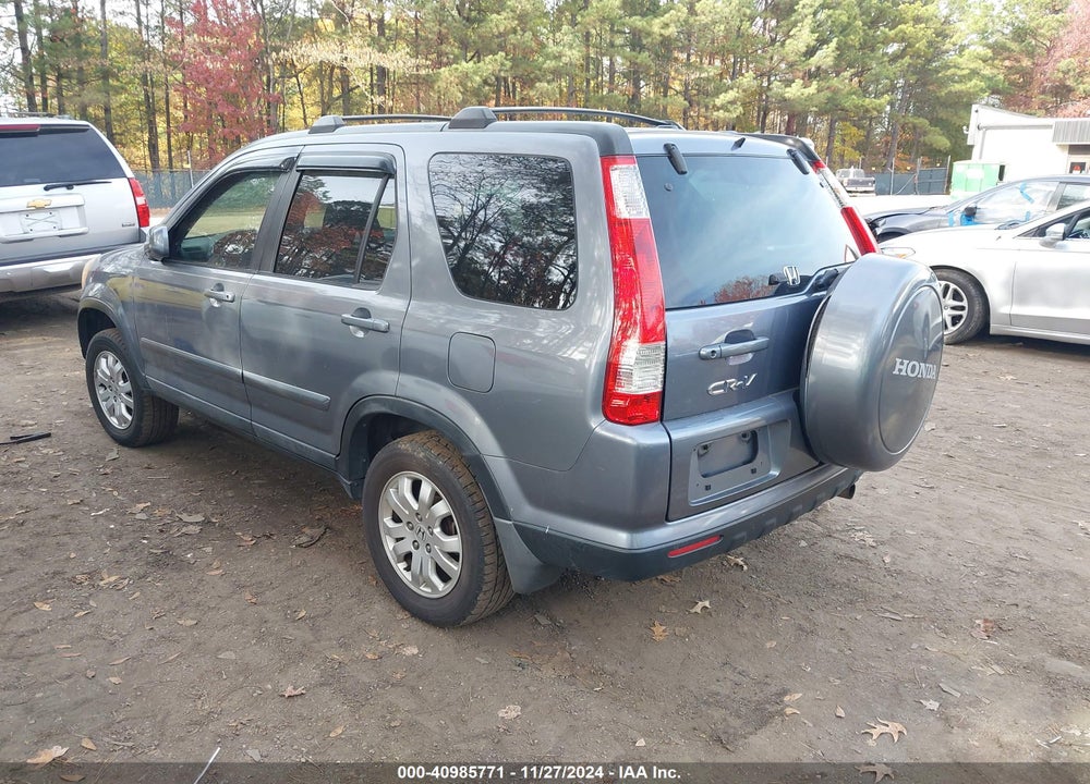 2006 HONDA CR-V SE VIN: SHSRD789X6U401579
