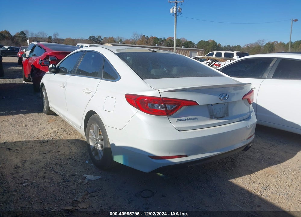 2017 HYUNDAI SONATA SE VIN: 5NPE24AF2HH582160