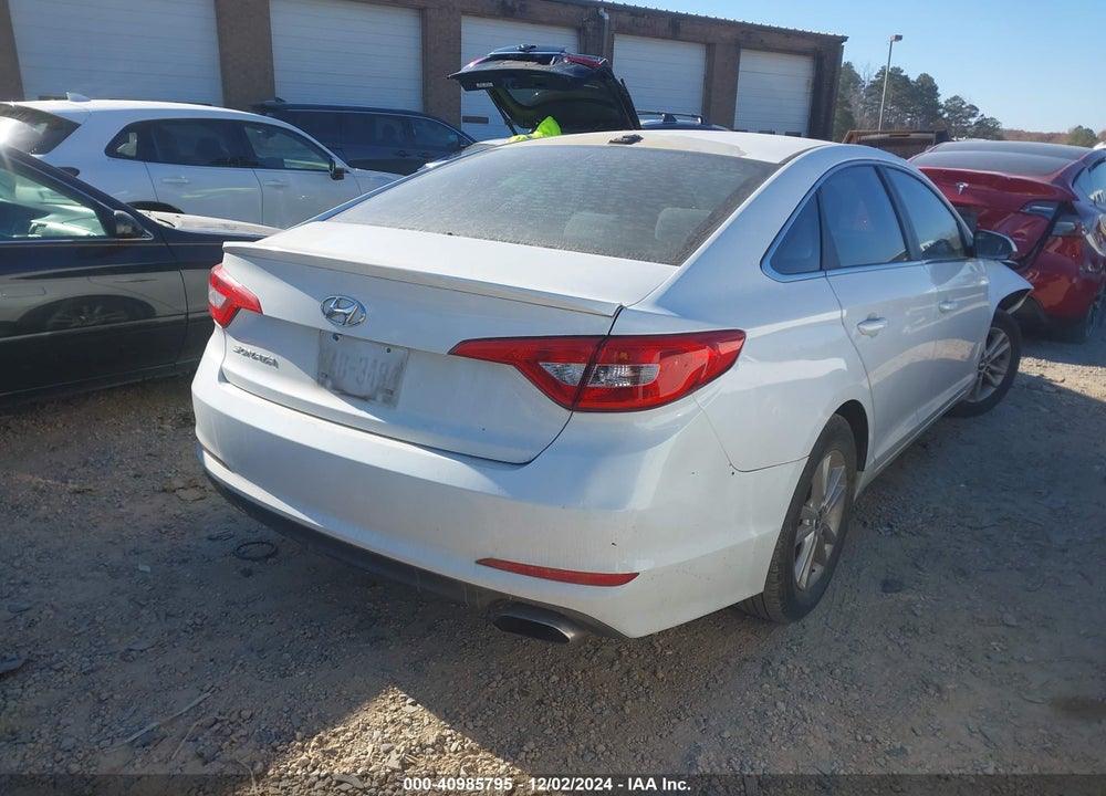2017 HYUNDAI SONATA SE VIN: 5NPE24AF2HH582160