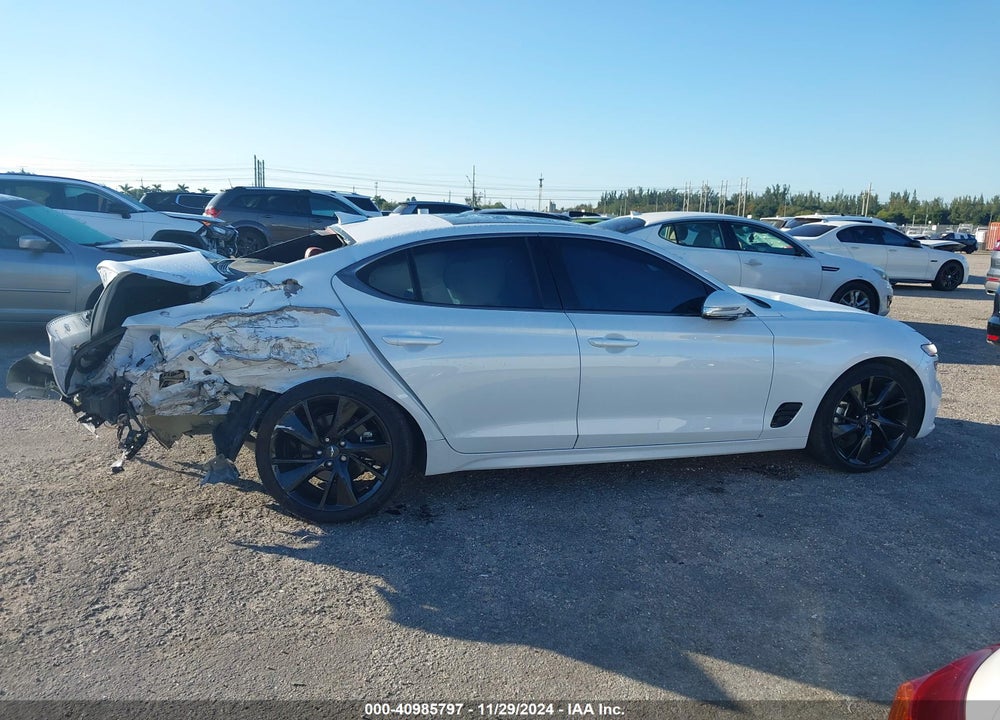 2023 GENESIS G70 VIN: KMTG34TA9PU110258