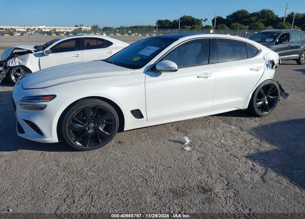 2023 GENESIS G70 VIN: KMTG34TA9PU110258