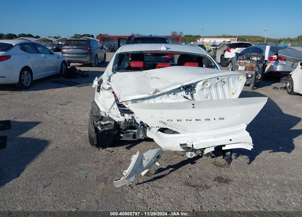 2023 GENESIS G70 VIN: KMTG34TA9PU110258