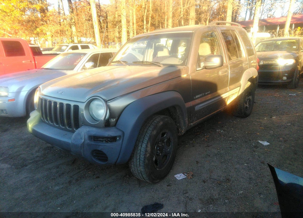 2003 JEEP LIBERTY SPORT VIN: 1J4GK48K43W600974