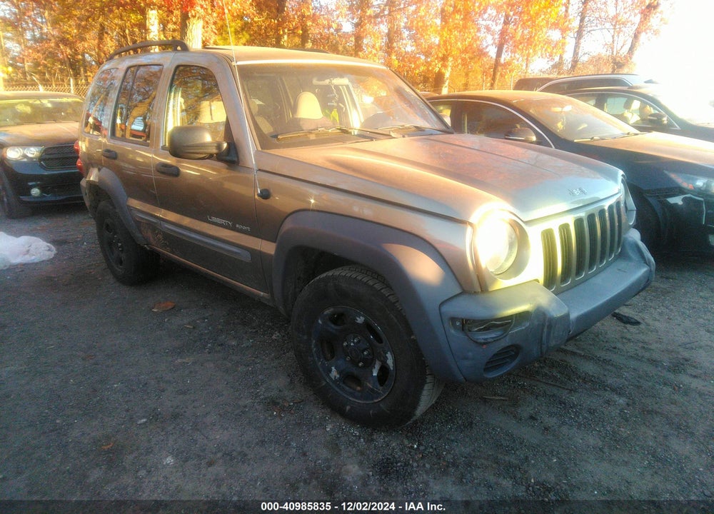 2003 JEEP LIBERTY SPORT VIN: 1J4GK48K43W600974