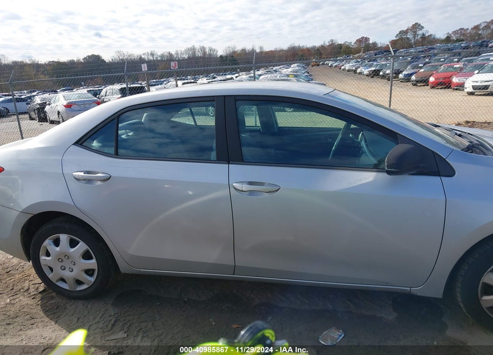 2014 TOYOTA COROLLA LE VIN: 5YFBURHE7EP081982