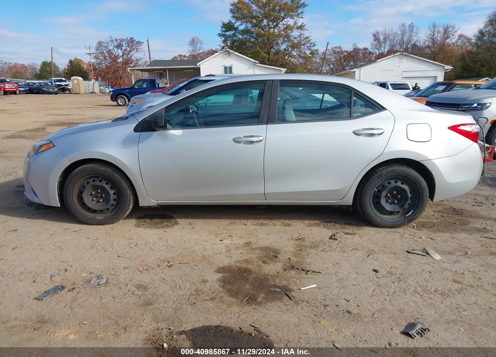 2014 TOYOTA COROLLA LE VIN: 5YFBURHE7EP081982