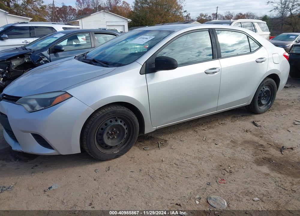 2014 TOYOTA COROLLA LE VIN: 5YFBURHE7EP081982